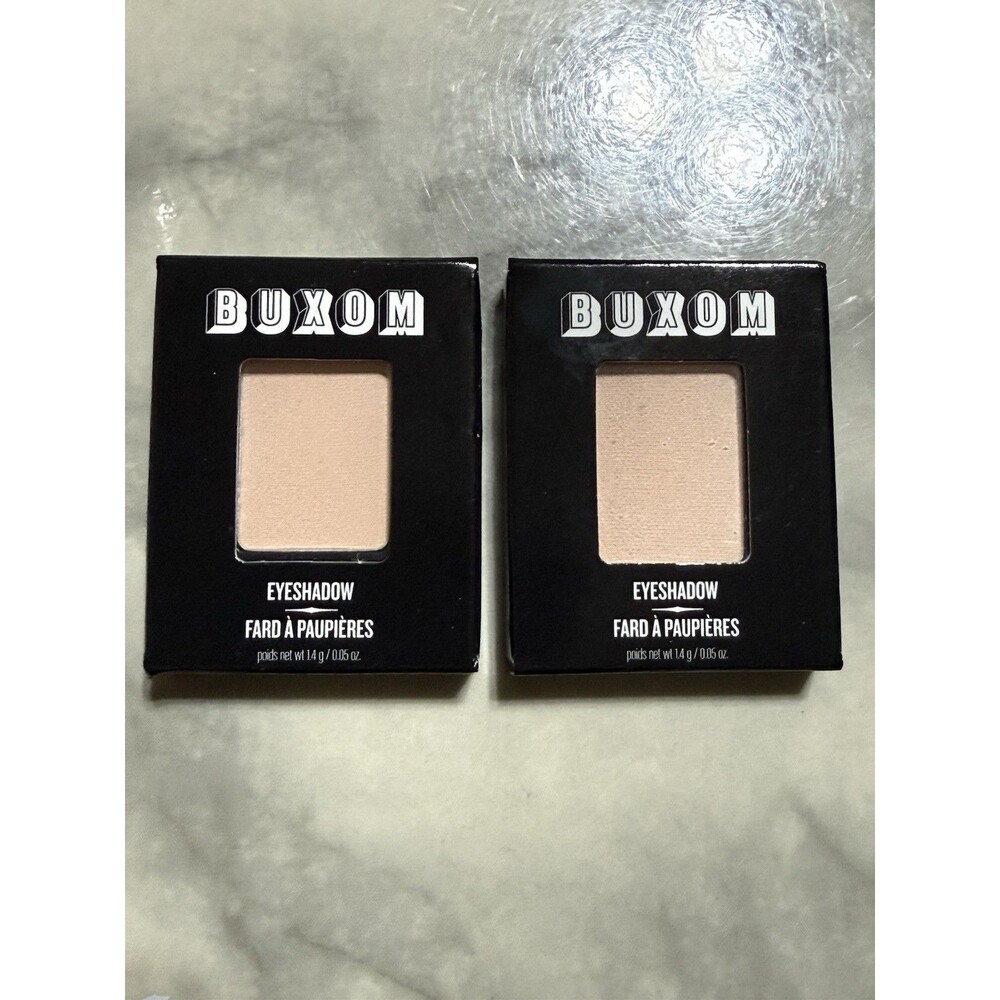 2 Buxom Eyeshadow Eye Shadow Singles Refills Cashmere Craving Boxed